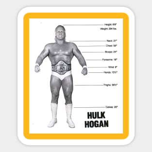 Hulk Hogan Sticker